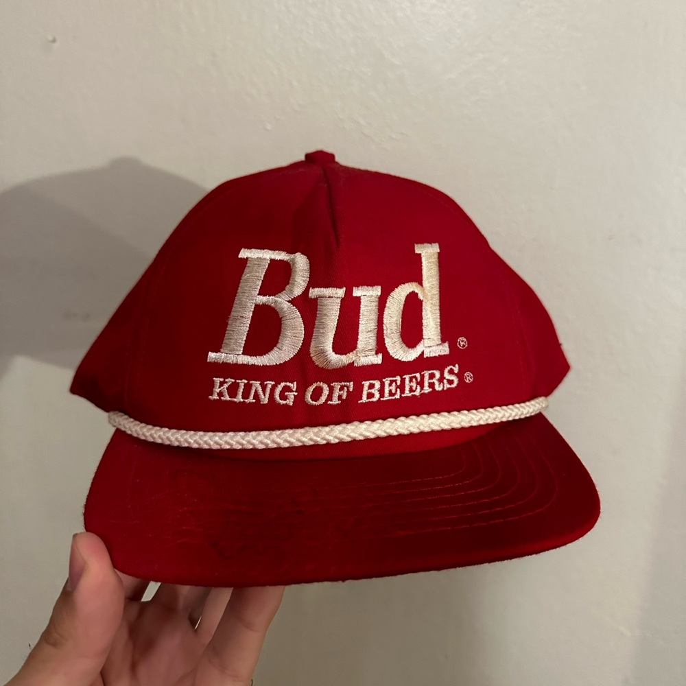 BUD Light King of Beers adjustable vintage Cap